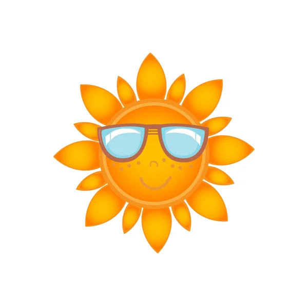 L'icône du soleil. Vecteur — Image vectorielle