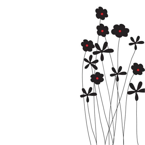 Абстрактні квіткові фон — стоковий вектор