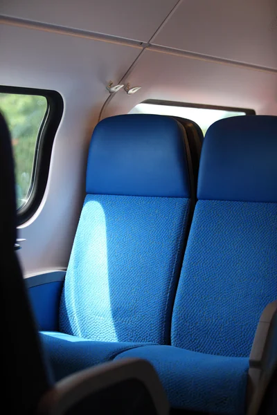 stock image Train seats