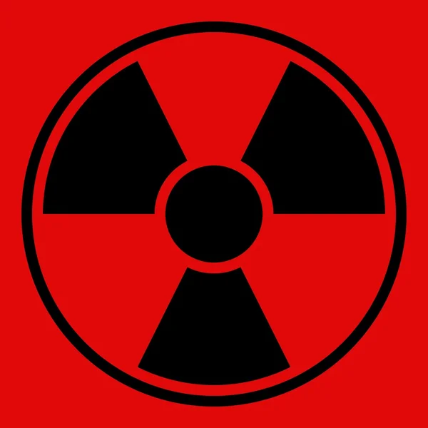 Radiation Warning Sign — Stock Photo, Image