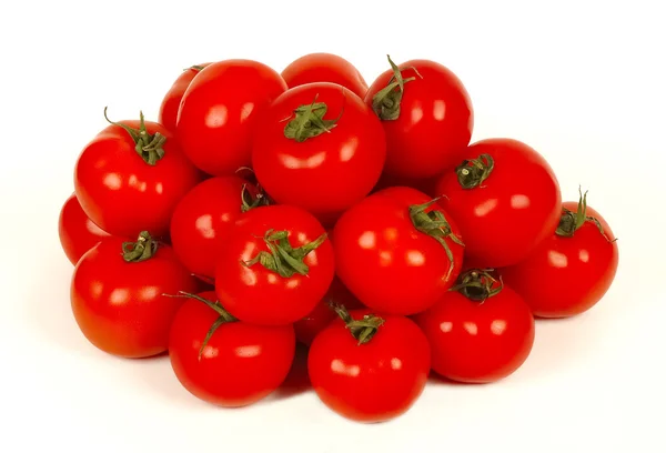 Tomates sur blanc — Photo