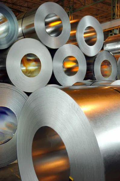Steel rolls — Stock Photo, Image