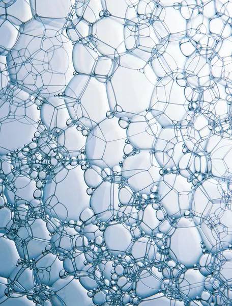 Transparent soap bubbles — Stock Photo, Image