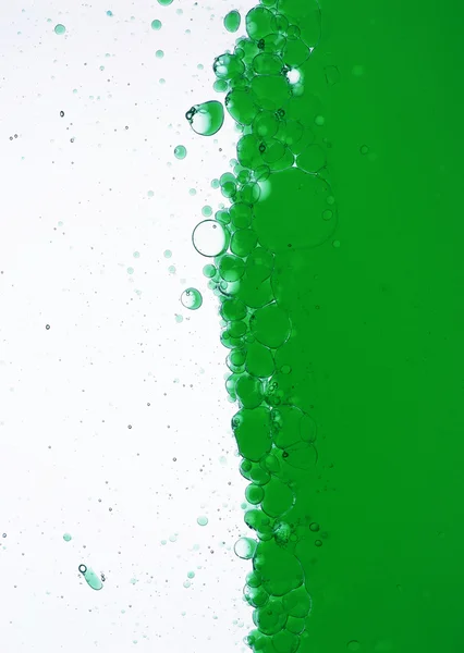 Texture fluide vert vif — Photo