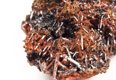 Crocoite – mineral clipart