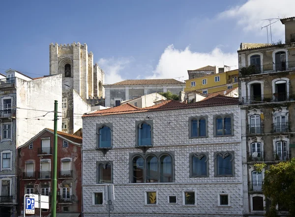 Lissabon, die alte stadt — Stockfoto