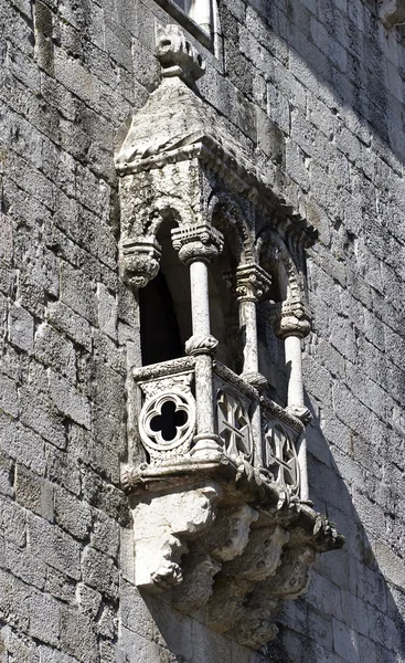 Belém-tornet - fönster — Stockfoto