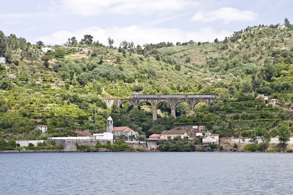 Březích řeky douro — Stock fotografie