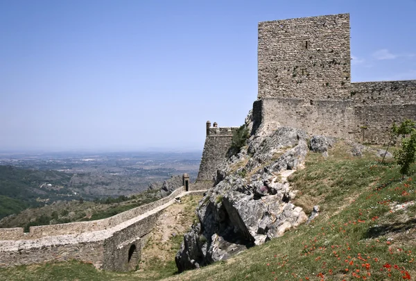 Середньовічний замок Марвана, Португалія — стокове фото