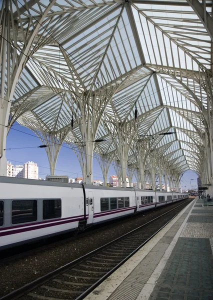 stock image Modern Train Station