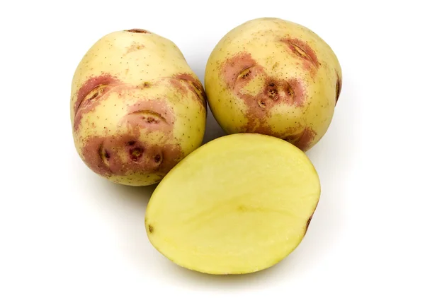 Rosarote Kartoffeln — Stockfoto