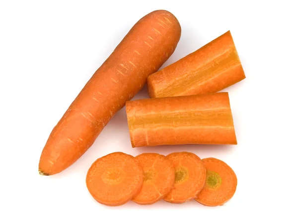 Cenouras orgânicas — Fotografia de Stock