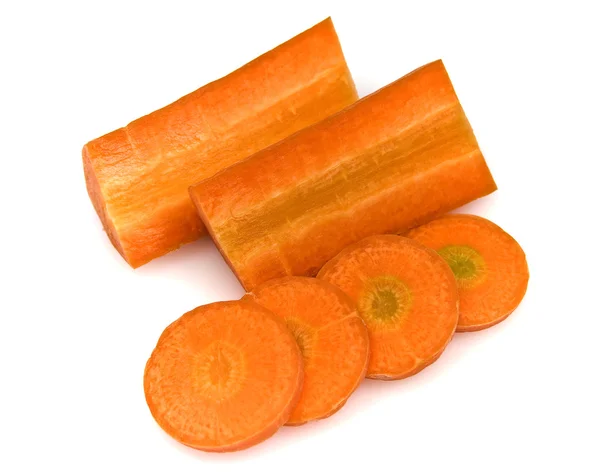 Органическая морковь — стоковое фото