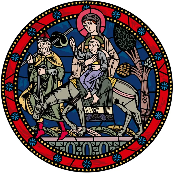 Середньовічне біблійних дизайн — стоковий вектор