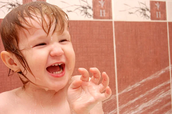Dziewczynki myje — Zdjęcie stockowe