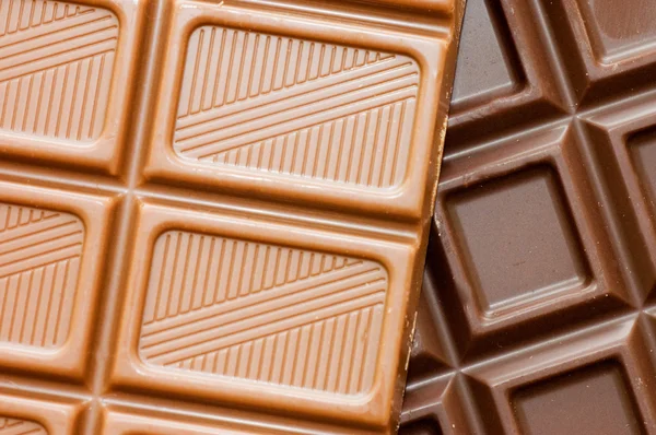 พื้นหลังบล็อกช็อคโกแลตมืด — ภาพถ่ายสต็อก
