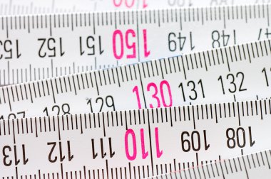 Centimetric ruler clipart