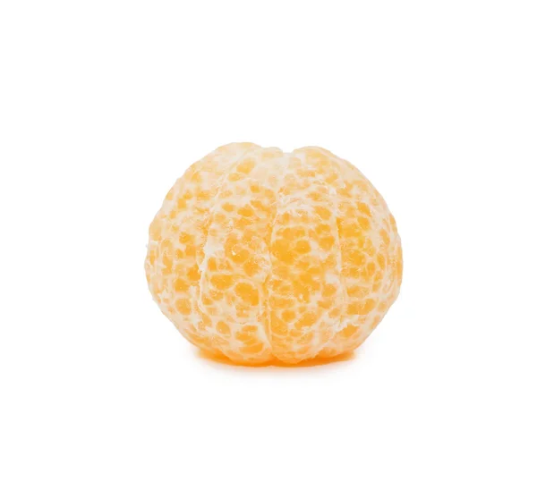 Fehér alapon izolált friss mandarin — Stock Fotó