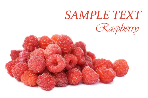 Fresh raspberry isolated on white background — Stock Photo, Image
