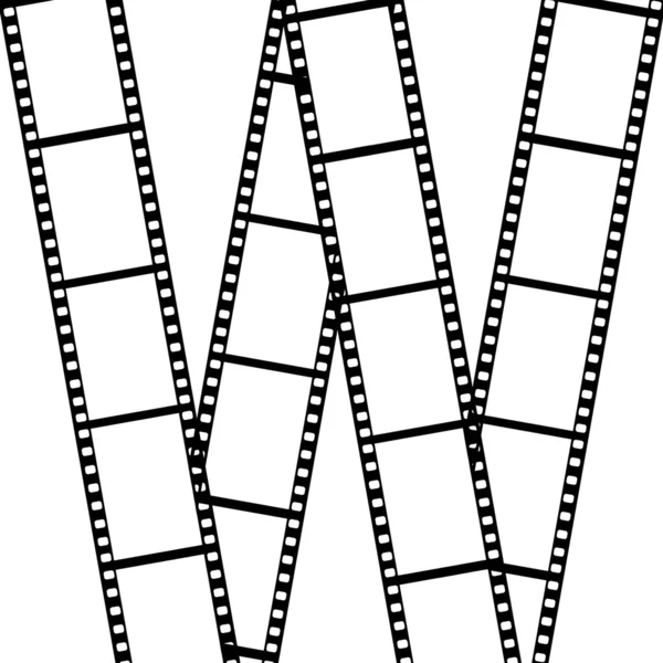 Filme isolado sobre fundo branco — Fotografia de Stock