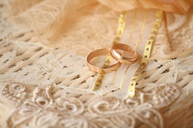 Wedding rings clipart