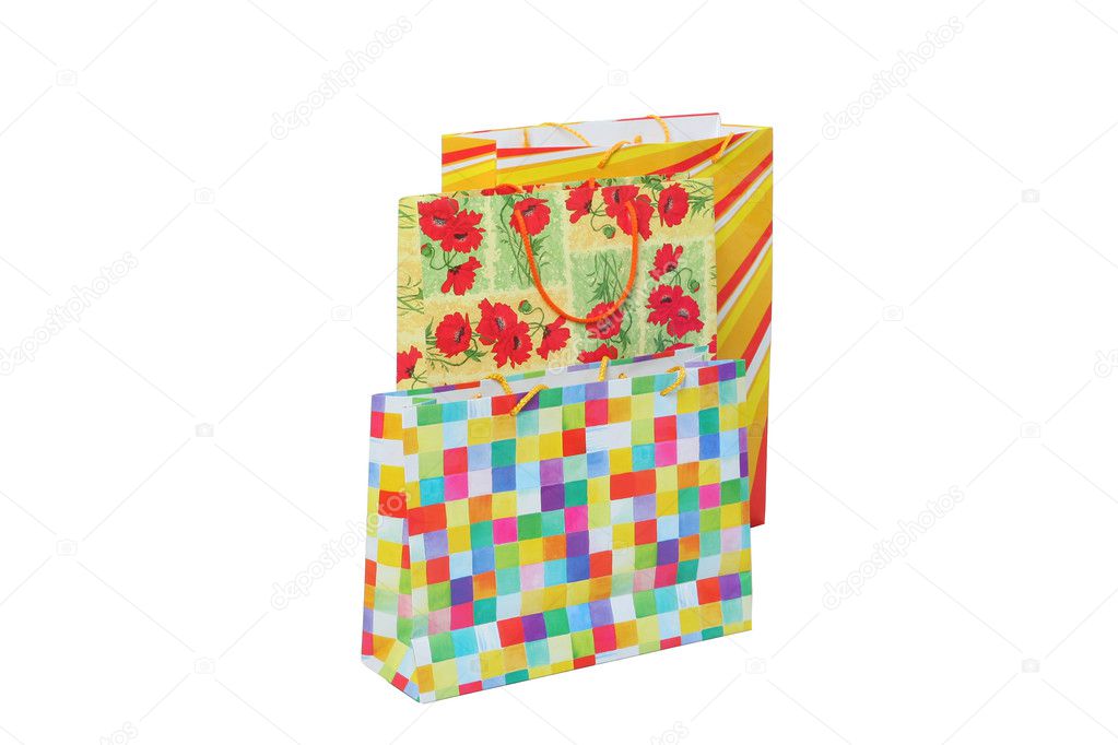 Paper packages for gifts — Stock Photo © nikolasvn 3256373