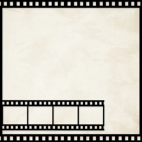 Grunge gráfico abstr backgr con película — Foto de Stock