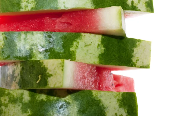 Färska skivor vattenmelon — Stockfoto