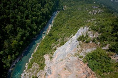 Karadağ. Tara river canyon