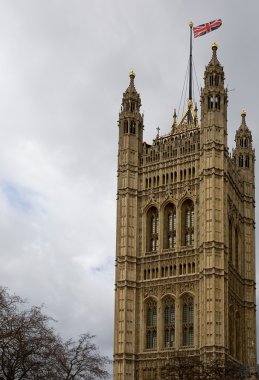 Londra. Westminster abbey. bayrak