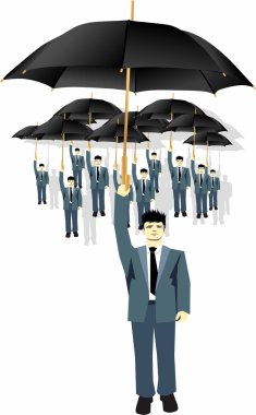 Fly_umbrellas_men