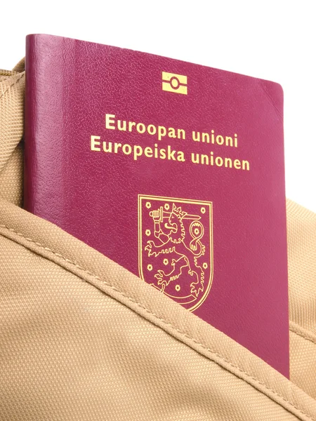 Stock image Passport. Red. Cose up