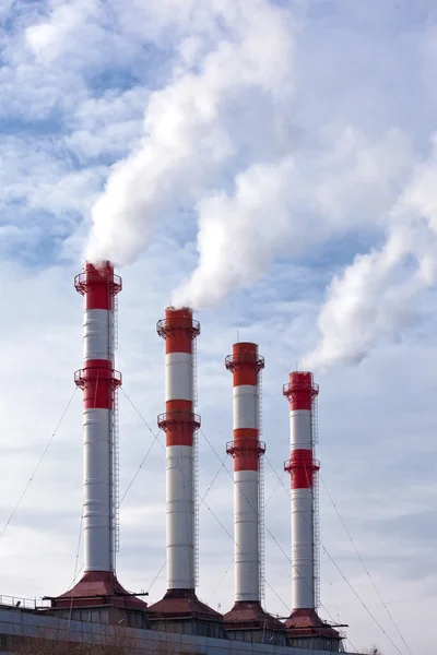 stock image Smoking chimneys