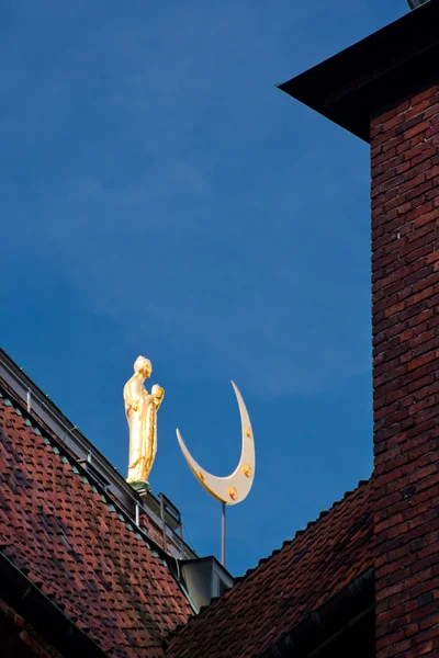 Prefeitura de Estocolmo detalhe — Fotografia de Stock