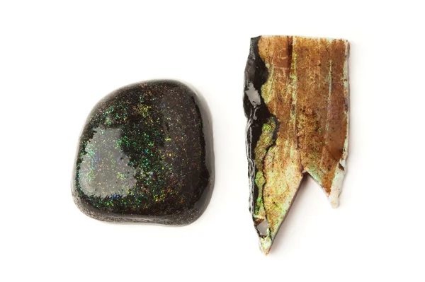 Two matrix opals — Stock Photo, Image
