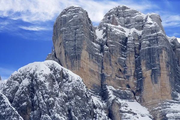 阿尔卑斯山 (意大利多洛米蒂山) — 图库照片