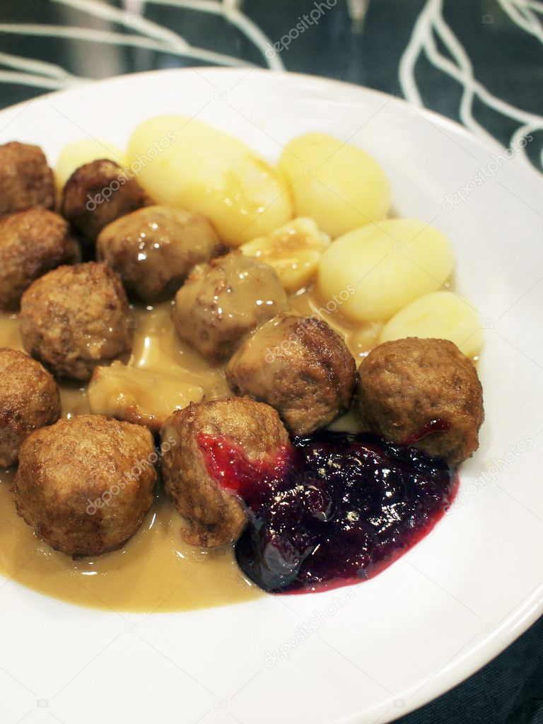 Swedish Meatballs or Kottbullar