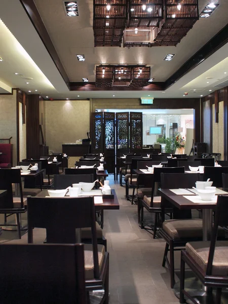 Čínská restaurace interiér — Stock fotografie
