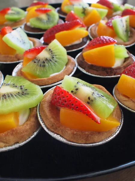 Fruit Tarts — Stock Photo, Image