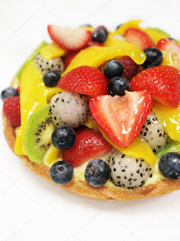 Mixed fruits tart