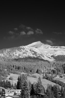 Monochrome Mountains clipart