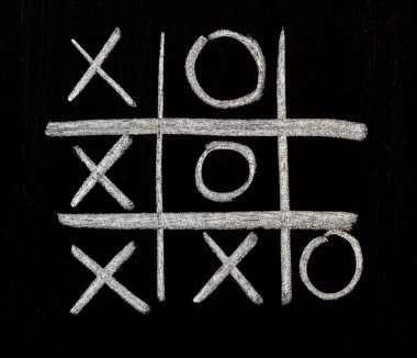 Tahtadaki Tic Tac Toe