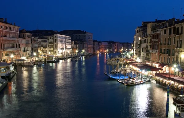 stock image Venice at night