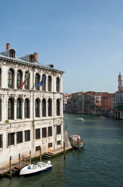 Вид на Гранд-каналом у Венеції — стокове фото