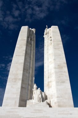 The Vimy World War One War Memorial in France clipart