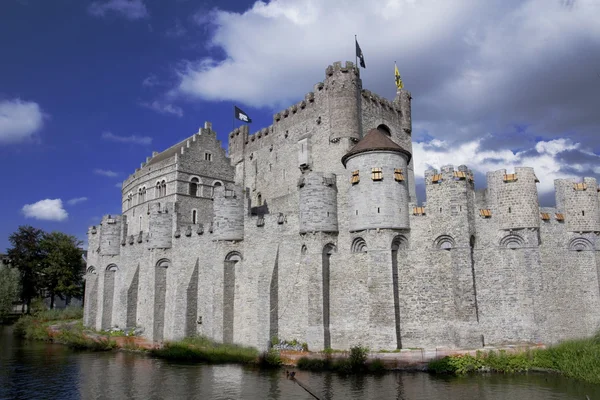 stock image Castle Gravensteen in Ghent Belgium