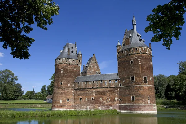 stock image Beersel Castle in Brussels