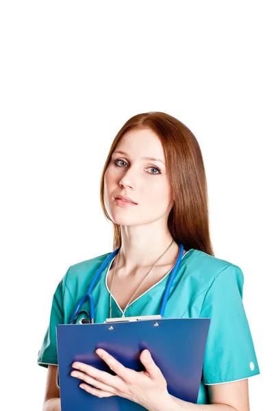 Médico feminino jovem — Fotografia de Stock