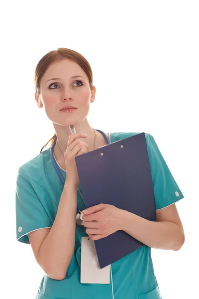 Portrait of female doctor — Stock Photo, Image
