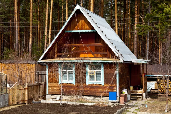 stock image Wooden cabin